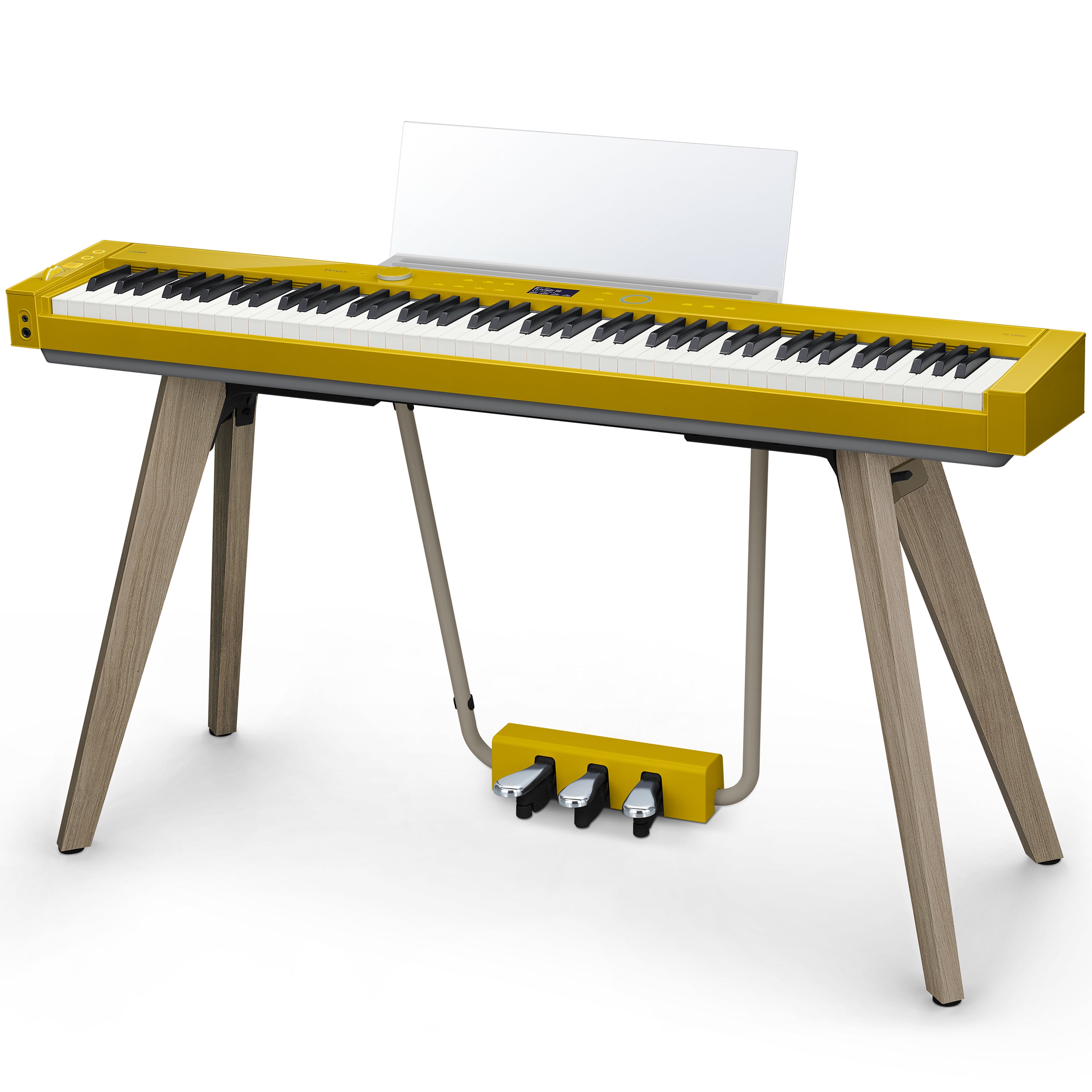 Casio PXS7000 Harmonious Mustard Digital Piano - Left angle