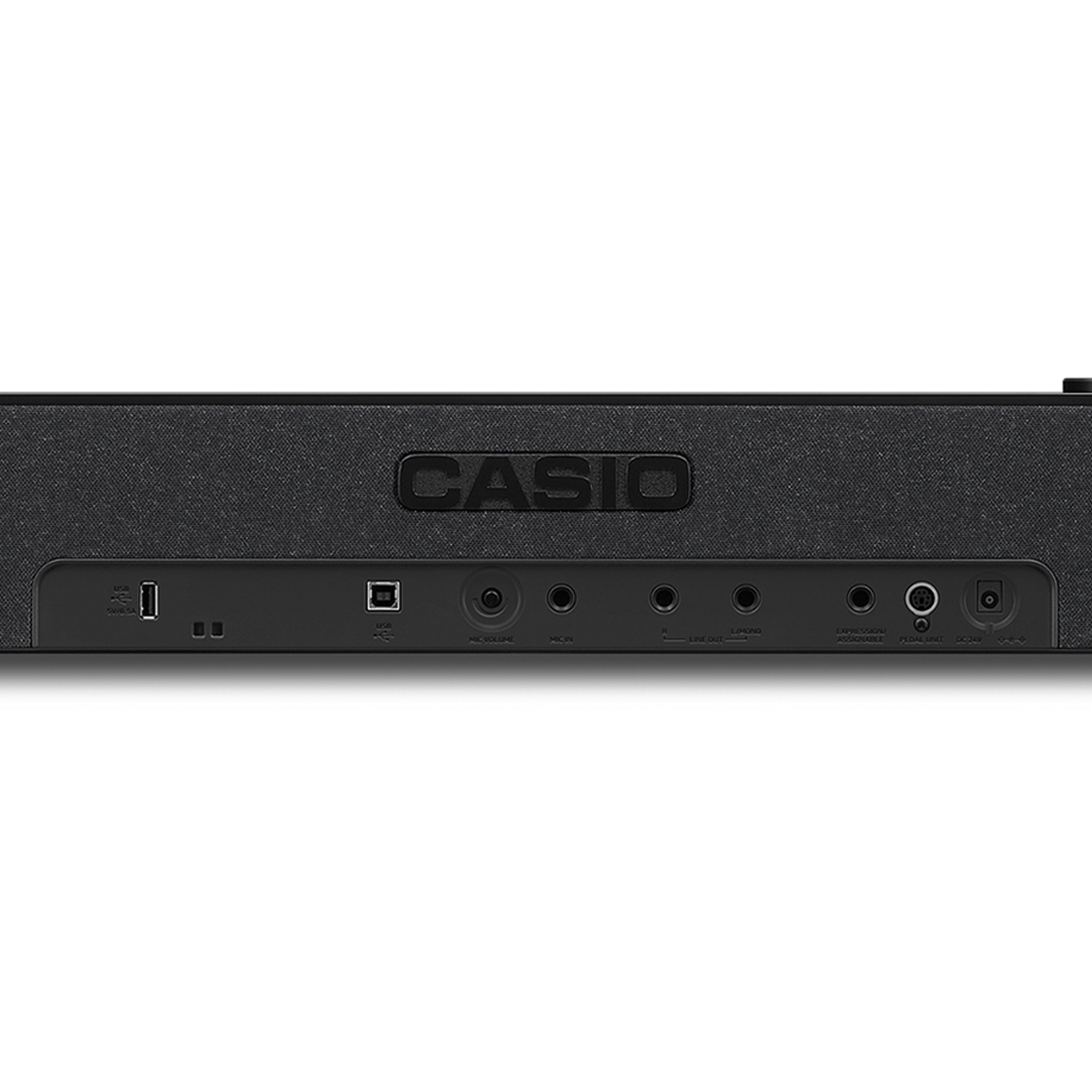 Casio PXS7000 black Digital Piano - Back panel inputs and outputs