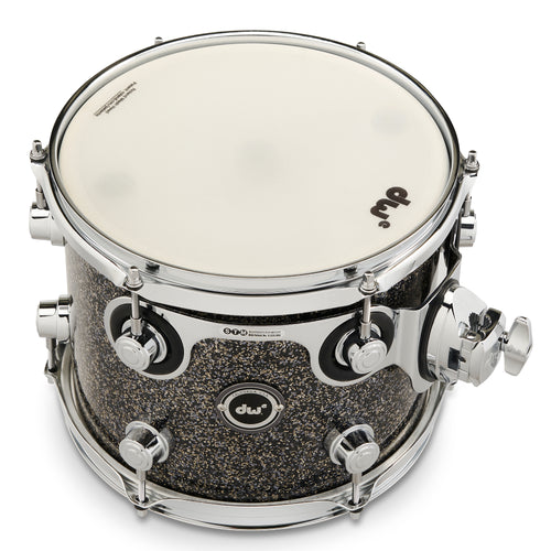 Drum Workshop DWe Rack Tom 8x10" - Black Galaxy, View 2