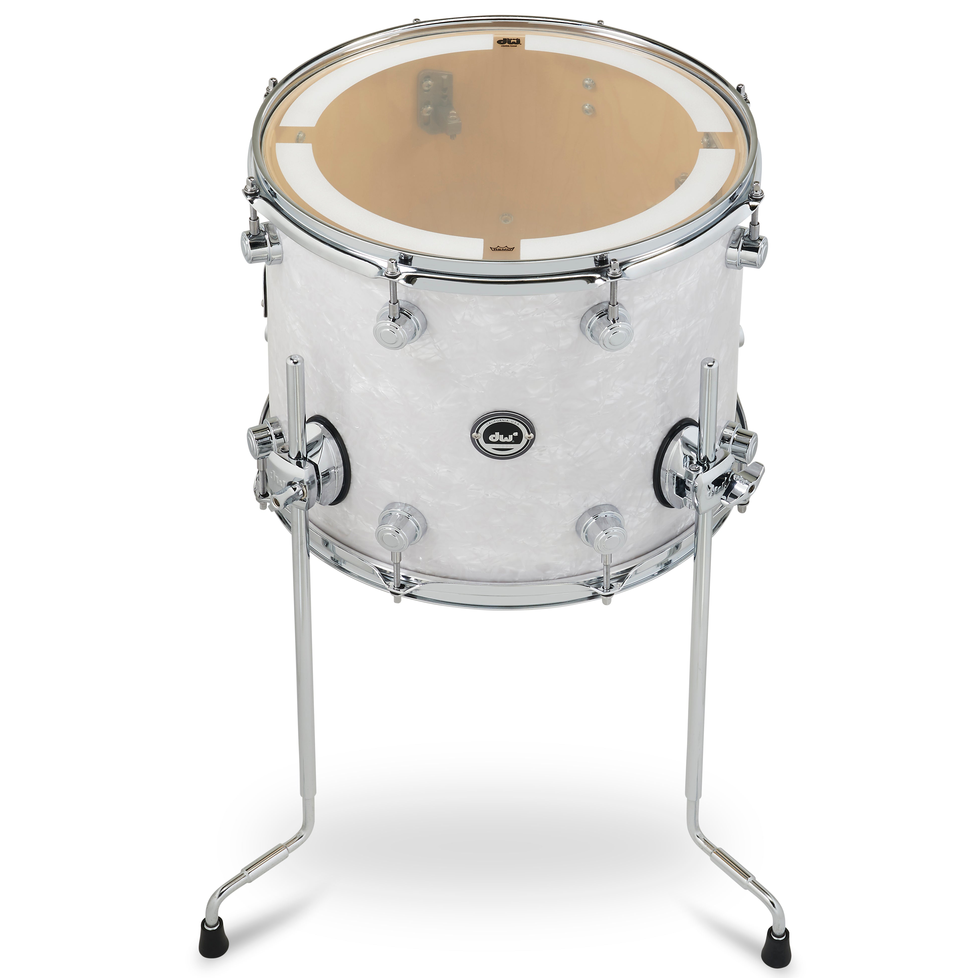 Drum Workshop DWe Floor Tom 12x14" - White Marine Pearl