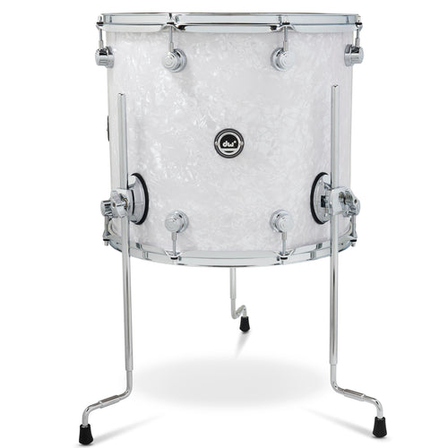 Drum Workshop DWe Floor Tom 14x16" - White Marine Pearl, View 1