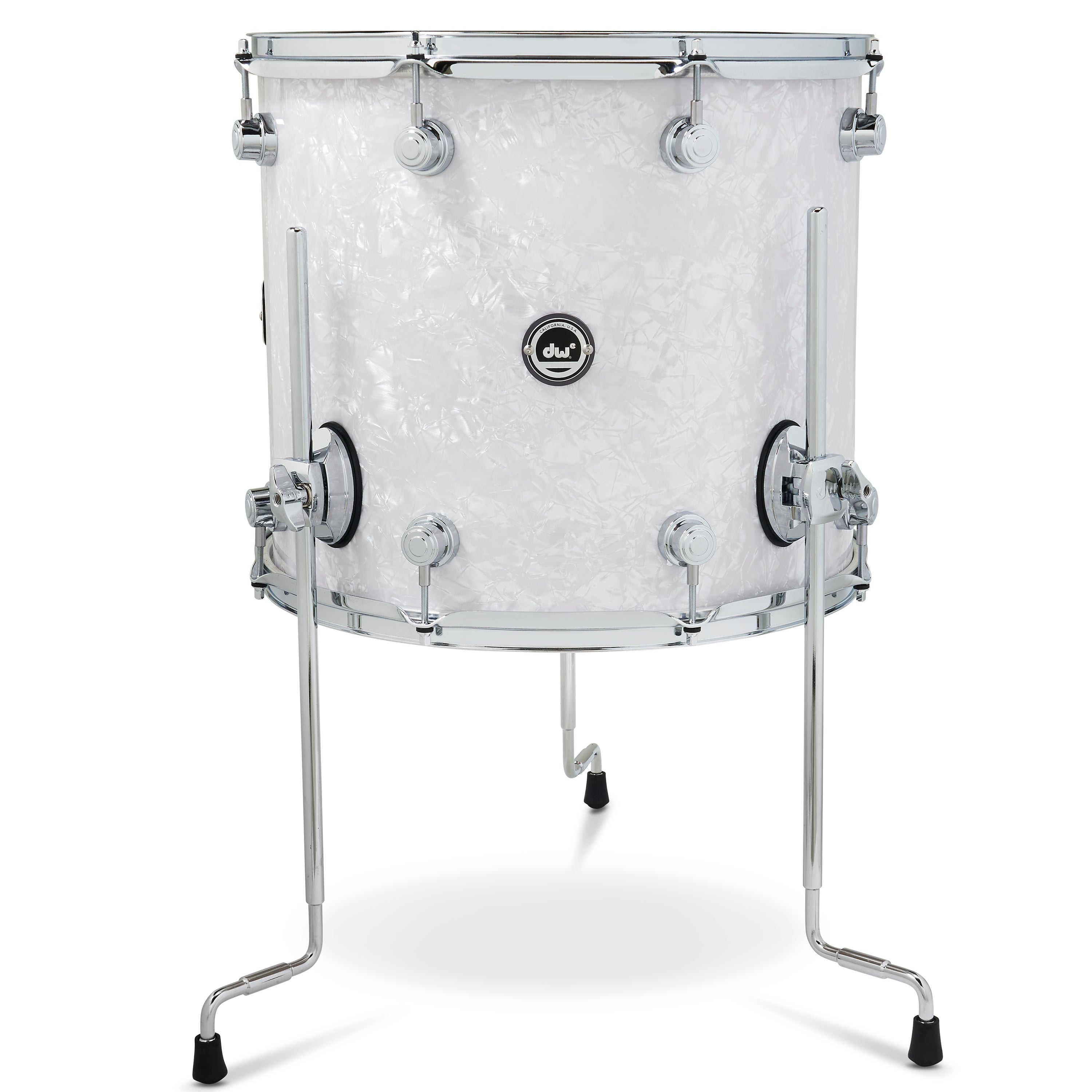 Drum Workshop DWe Floor Tom 14x16" - White Marine Pearl, View 1