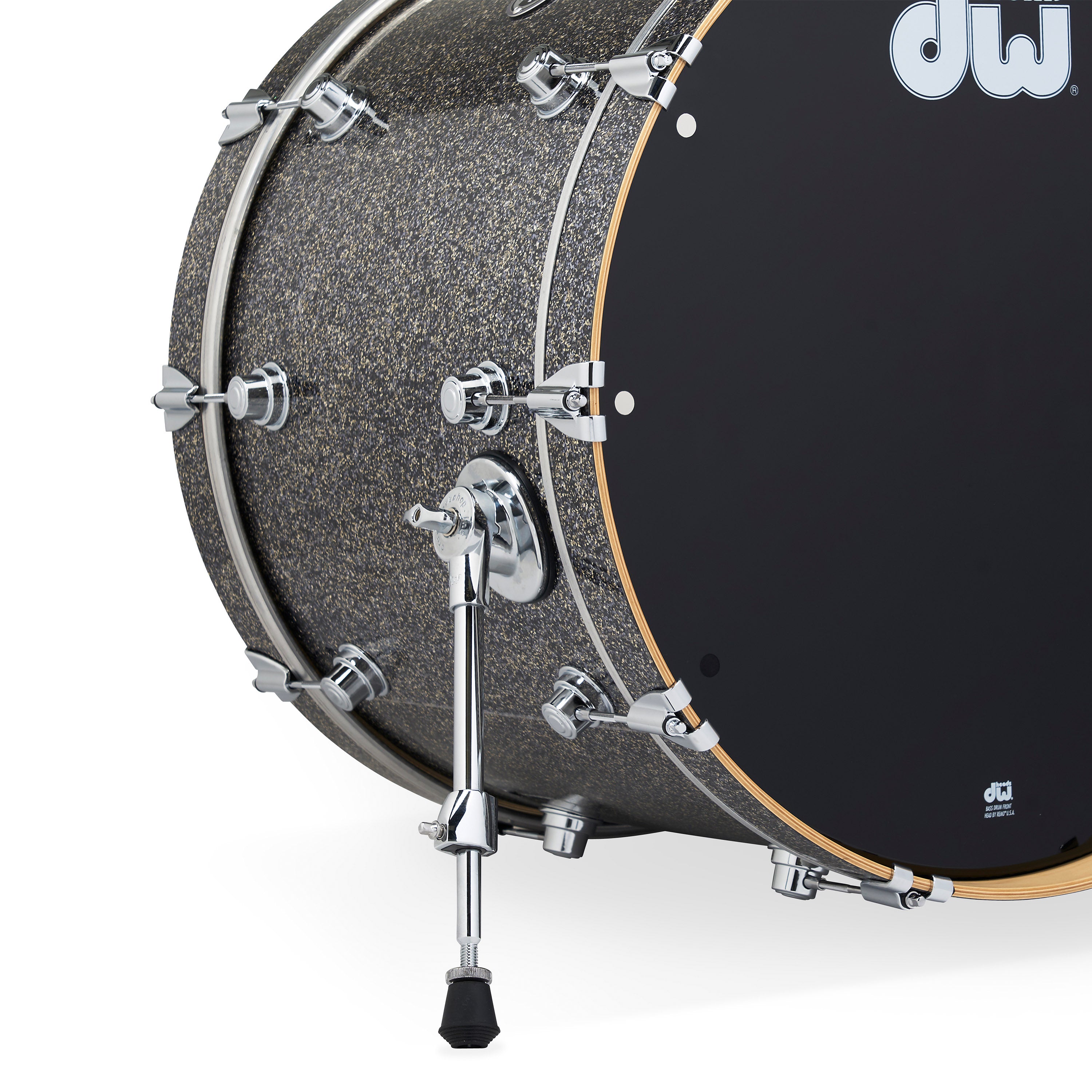 Drum Workshop DWe 5pc Kit with V71 Module and DWe Cymbals - Black