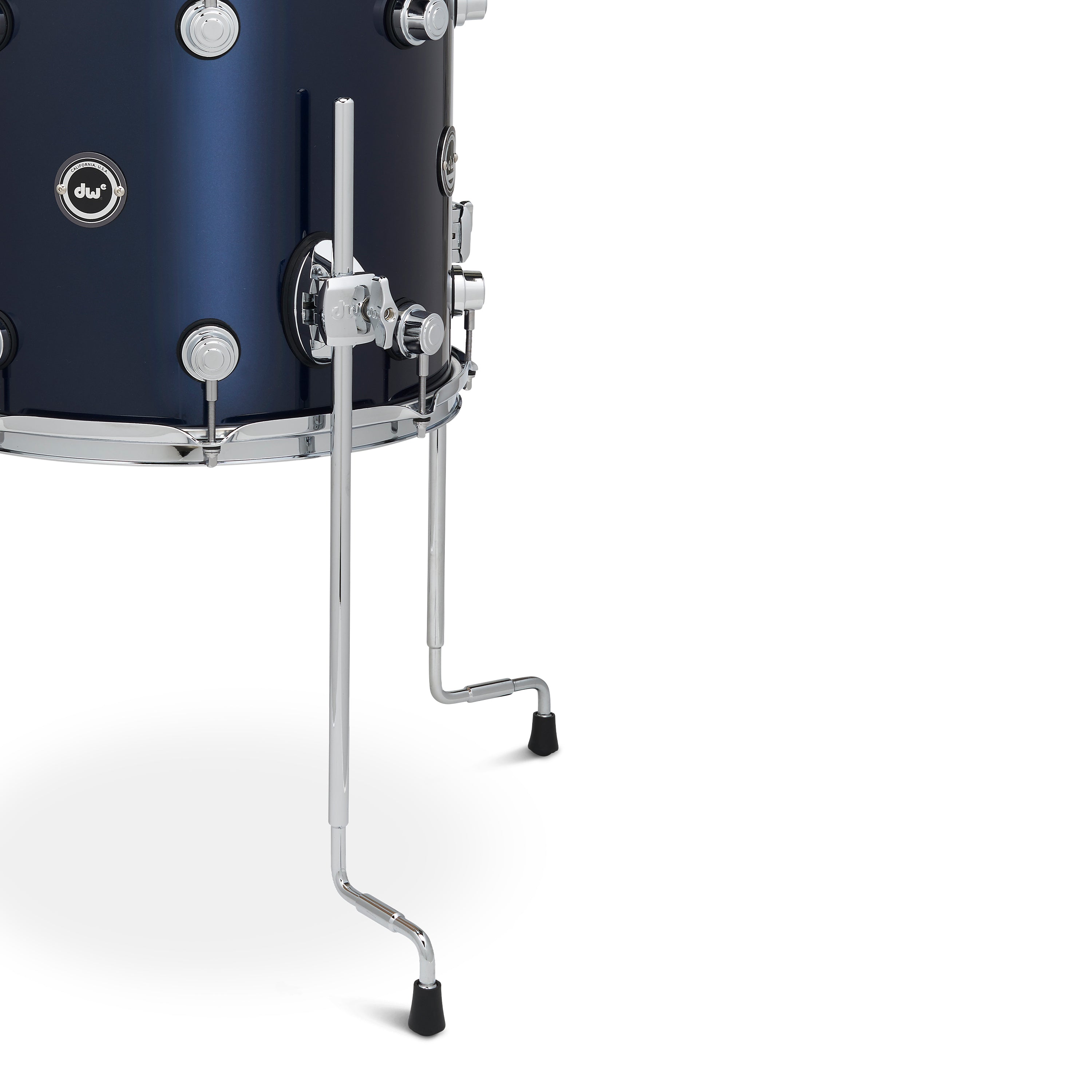 Drum Workshop DWe 4pc Kit with V71 Module and DWe Cymbals - Midnight Blue Metallic