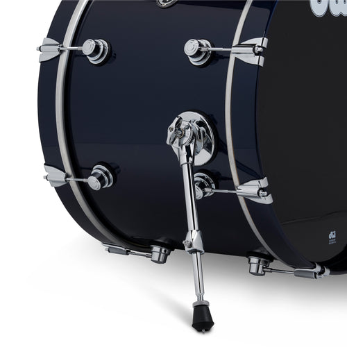 Drum Workshop DWe 4pc Kit with V71 Module and DWe Cymbals - Midnight Blue Metallic