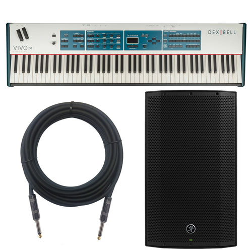 Collage image of the Dexibell VIVO S8 Stage Piano MONITOR KIT