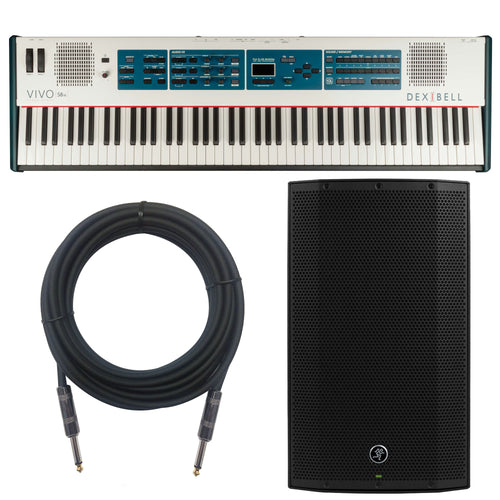 Collage image of the Dexibell VIVO S8M Stage Piano MONITOR KIT
