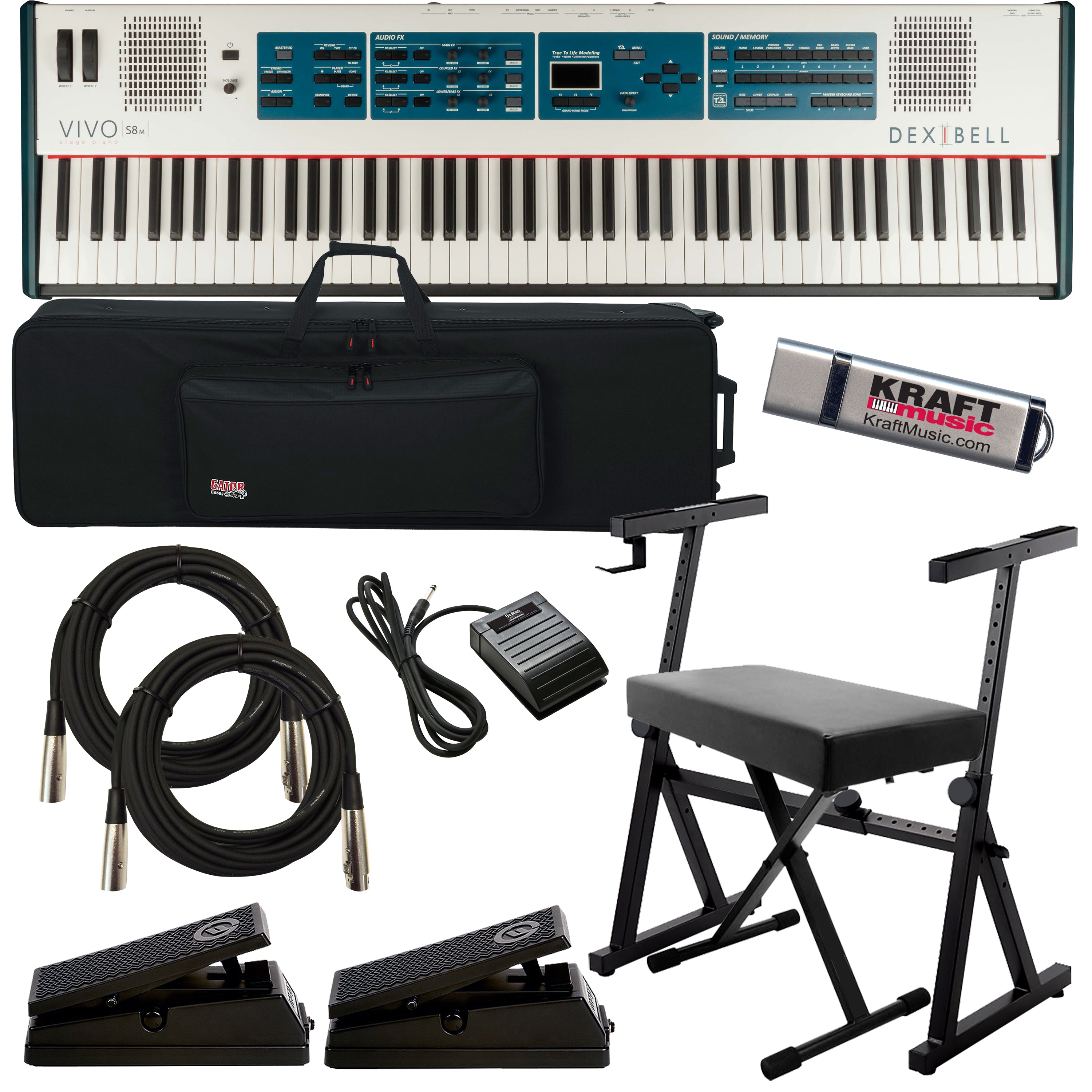 Dexibell VIVO S8M Stage Piano STAGE RIG