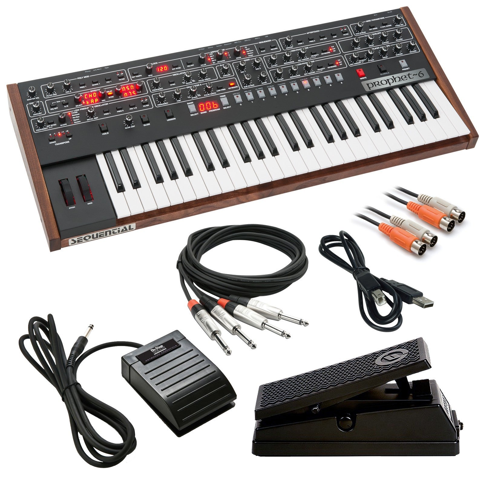 Dave Smith Instruments Sequential Prophet-6 Synthesizer CABLE KIT