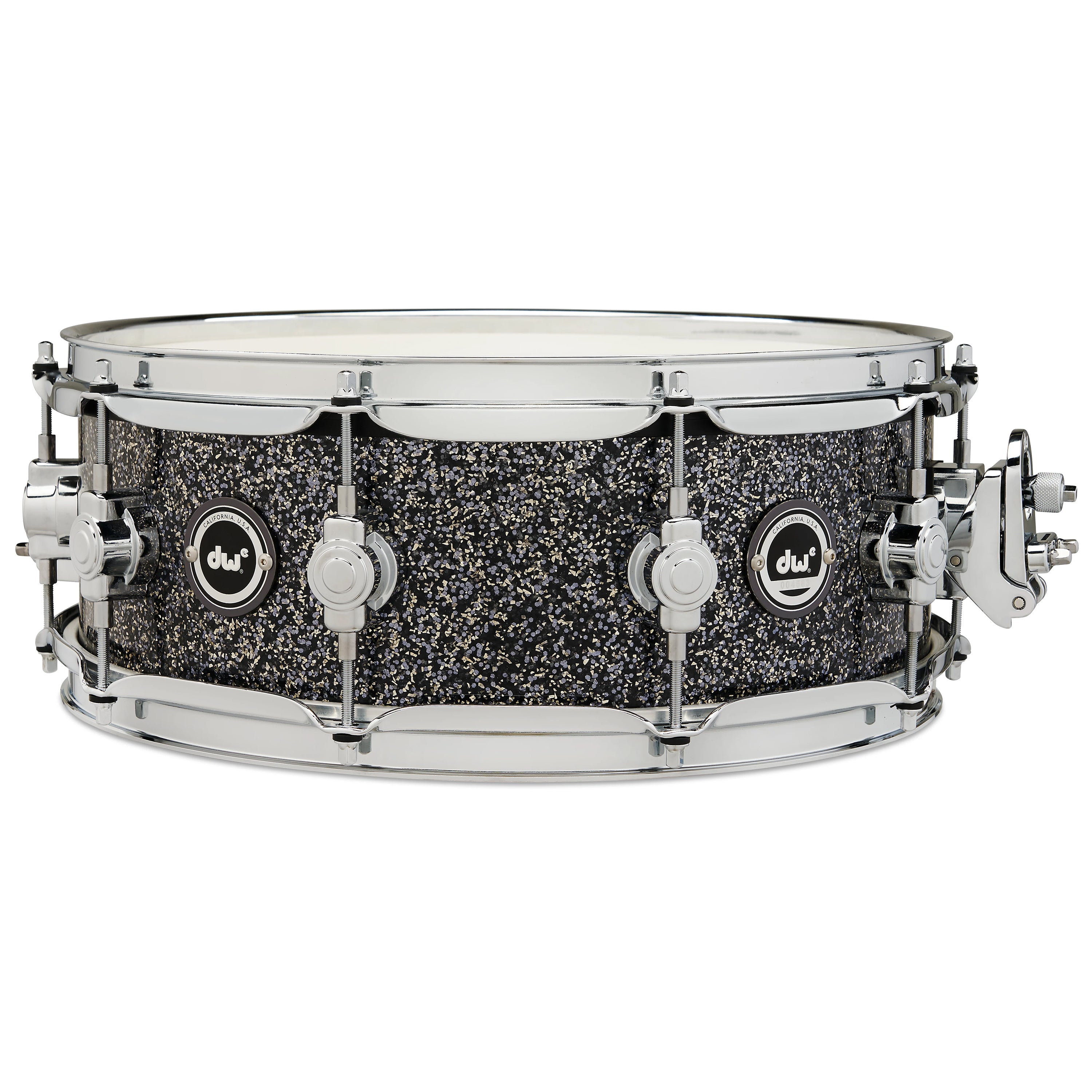 Drum Workshop DWe Snare 5x14" - Black Galaxy, View 6