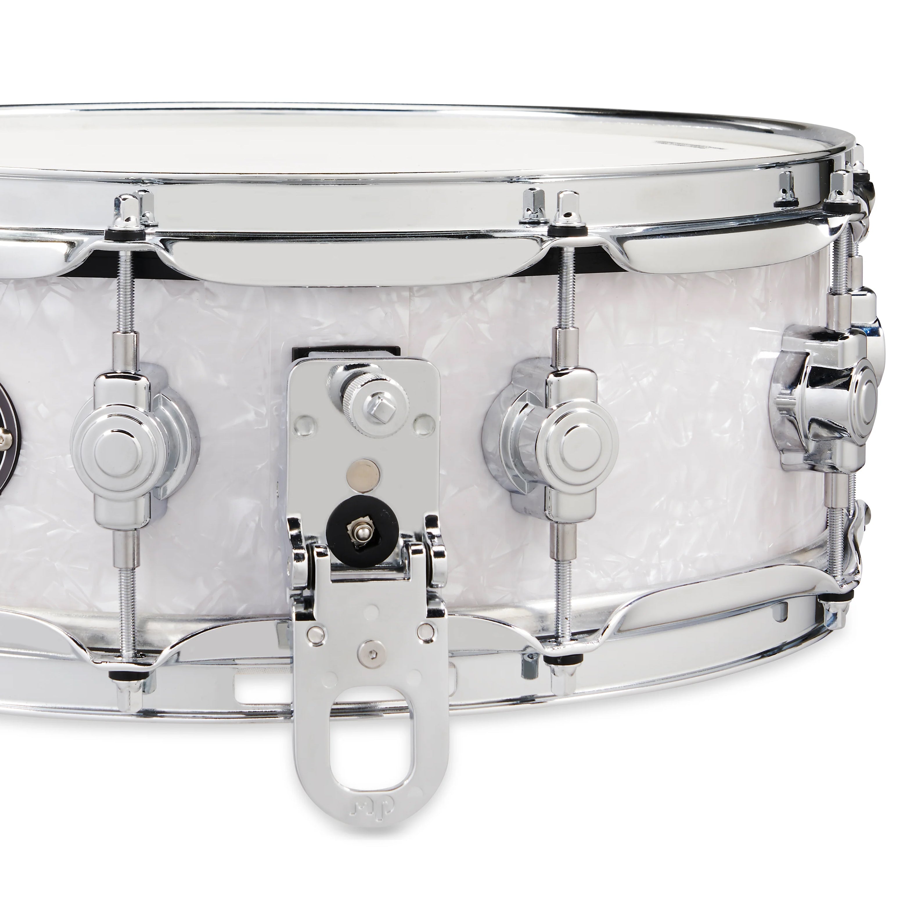 Drum Workshop DWe Snare 5x14" - White Marine Pearl, View 2