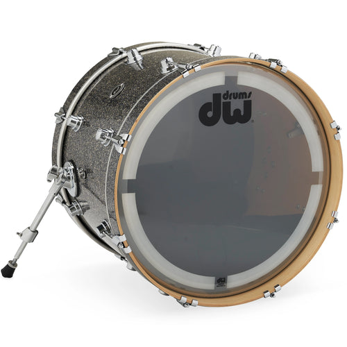 Drum Workshop DWe Bass Drum 14x20" - Black Galaxy, View 3