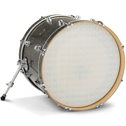 Drum Workshop DWe Bass Drum 14x20" - Black Galaxy, View 2