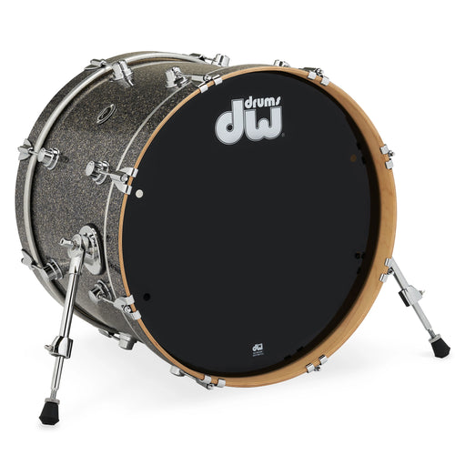 Drum Workshop DWe Bass Drum 14x20" - Black Galaxy, View 1