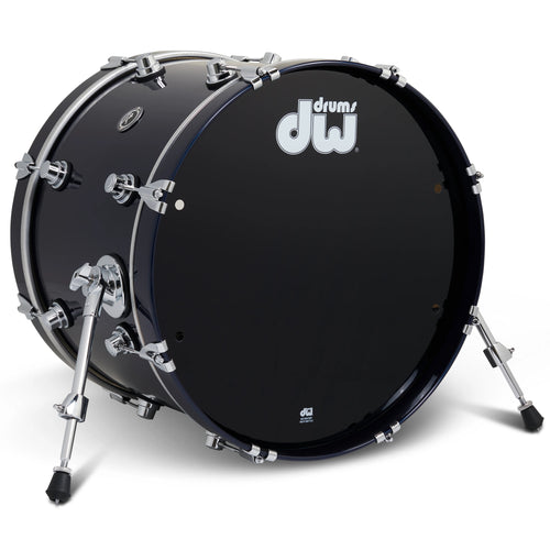Drum Workshop DWe Bass Drum 14x20" - Midnight Metallic, View 1