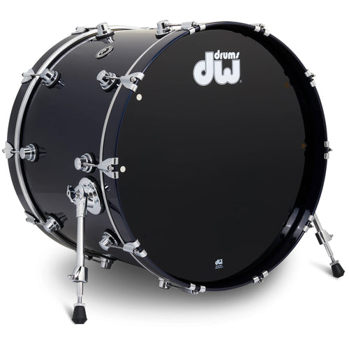 Drum Workshop DWe Bass Drum 16x22" - Midnight Metallic, View 1