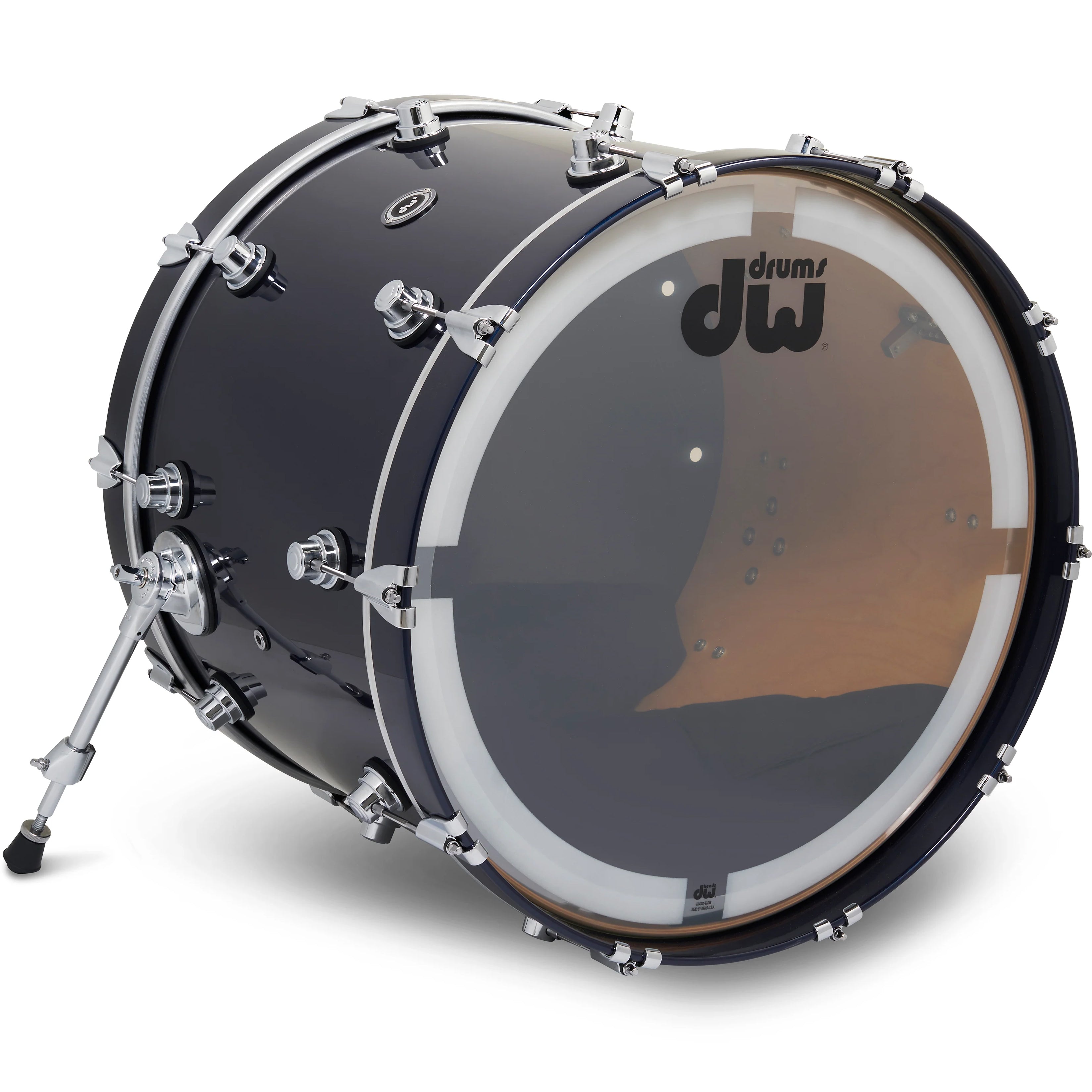 Drum Workshop DWe Bass Drum 16x22" - Midnight Metallic, View 3