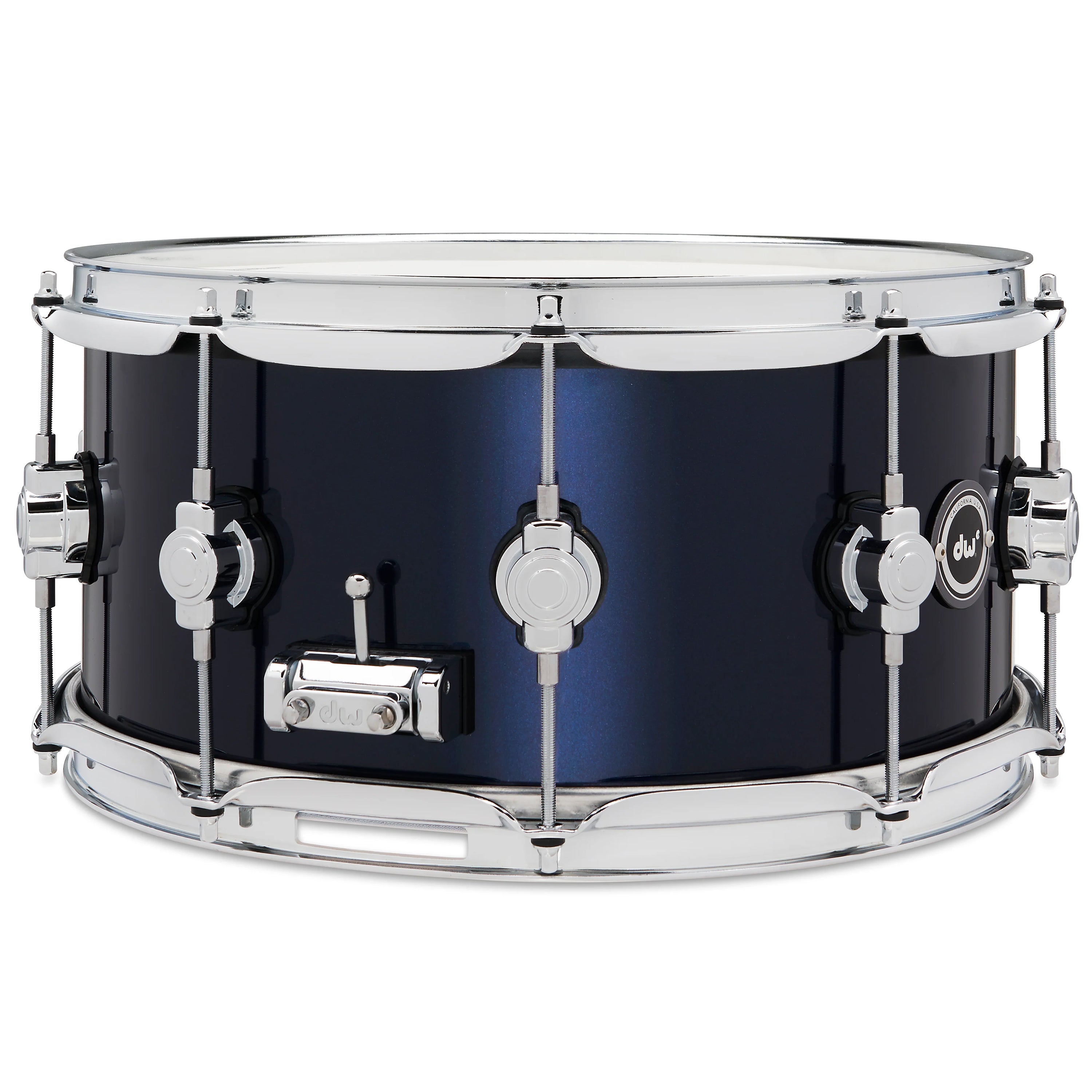 Drum Workshop DWe Snare 6.5x14" - Midnight Blue Metallic, View 5
