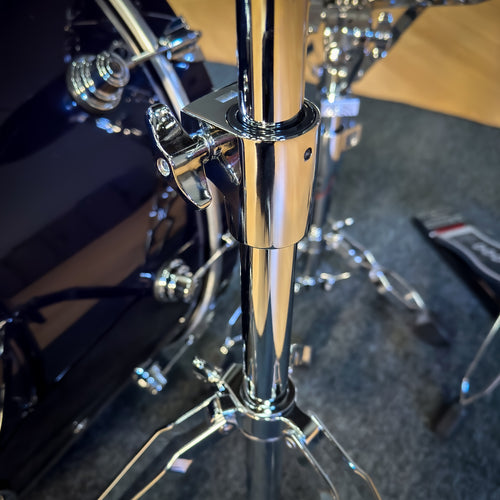 Drum Workshop DEKTLC04TAMBMCP DWe 4-Piece, Midnight Blue Metallic COMPLETE DRUM KIT - View 6