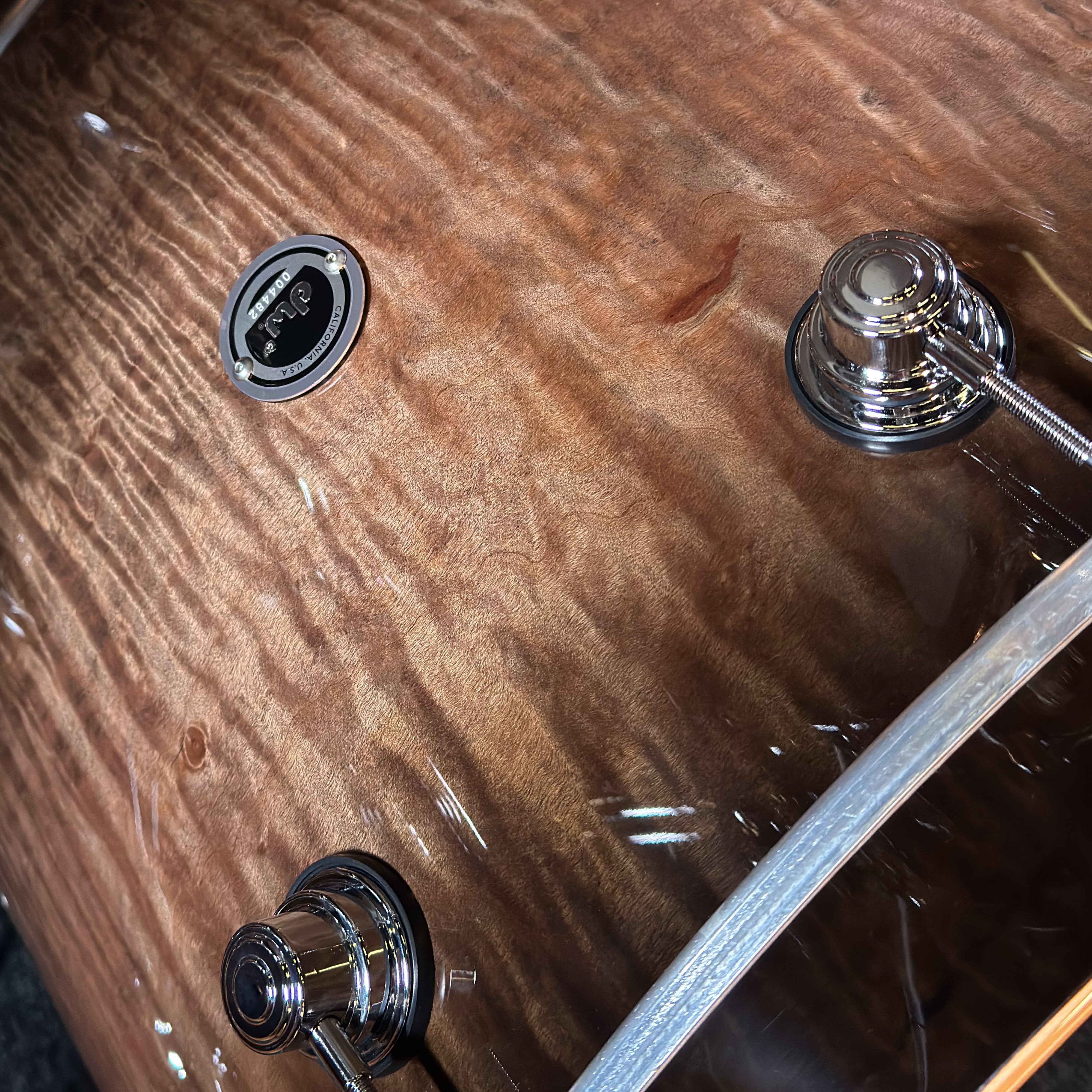 NODEL DESIGN Teak Dish M、S 4セット Drum Workshop DEKTEX04TACMB DWe 4pc Shell Pack, Curly Maple