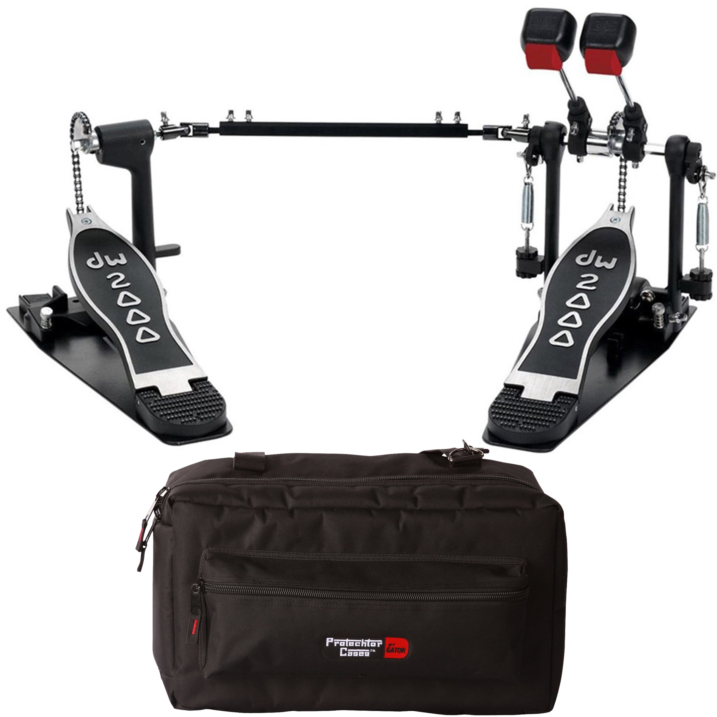 Drum Workshop DWCP2002 Double Bass Drum Pedal CARRY BAG KIT