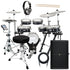 EFNOTE 3X Electronic Drum Set - Black Oak COMPLETE DRUM BUNDLE