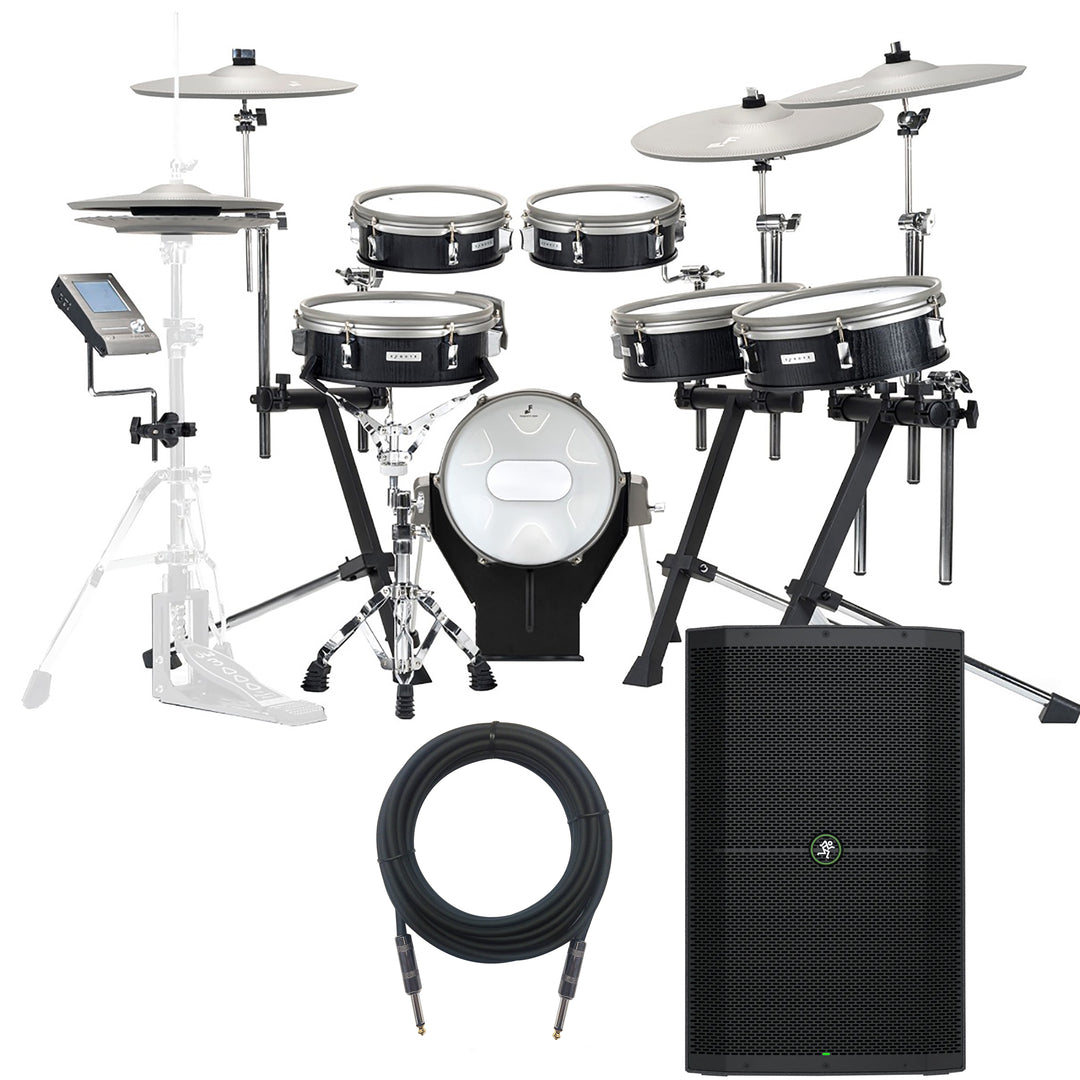 EFNOTE 3X Electronic Drum Set - Black Oak MONITOR KIT – Kraft Music