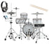 EFNOTE MINI Electronic Drum Set - White Sparkle DRUM ESSENTIALS BUNDLE
