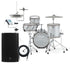 EFNOTE MINI Electronic Drum Set - White Sparkle MONITOR KIT