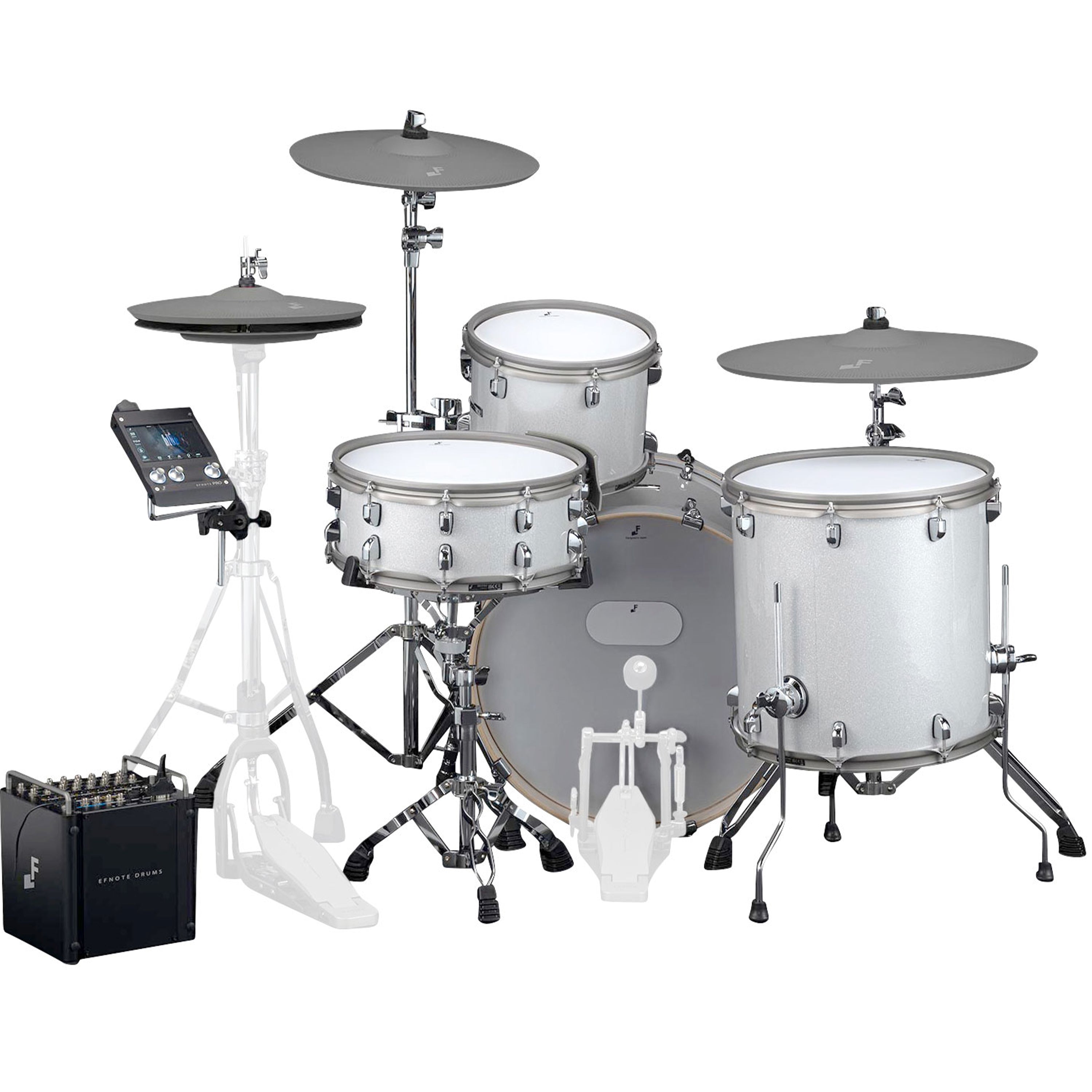 EFNOTE PRO 700 Standard Electronic Drum Kit - drummer view
