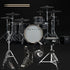 Collage of items included in the EFNOTE PRO 703X Electronic Drum Set - Black Oak DRUM ESSENTIALS BUNDLE