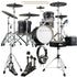 Collage of items included in the EFNOTE PRO 500X Special Electronic Drum Kit DRUM ESSENTIALS BUNDLE