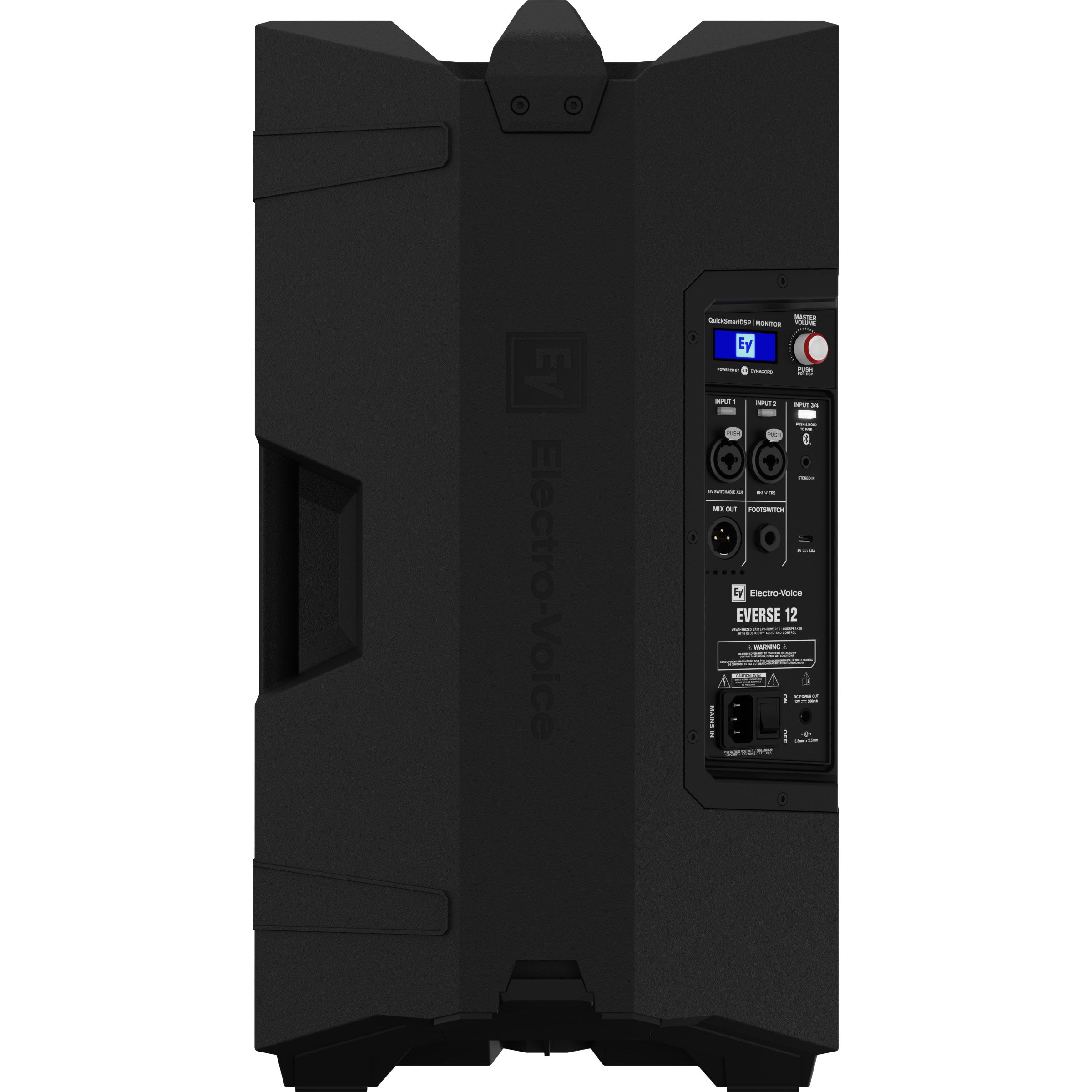 Electro-Voice EVERSE 12 12" Battery Powered Speaker - Black WIRELESS RIG