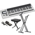Collage showing components in Expressive E Osmose CE 49-Key MPE MIDI Controller KEY ESSENTIALS BUNDLE