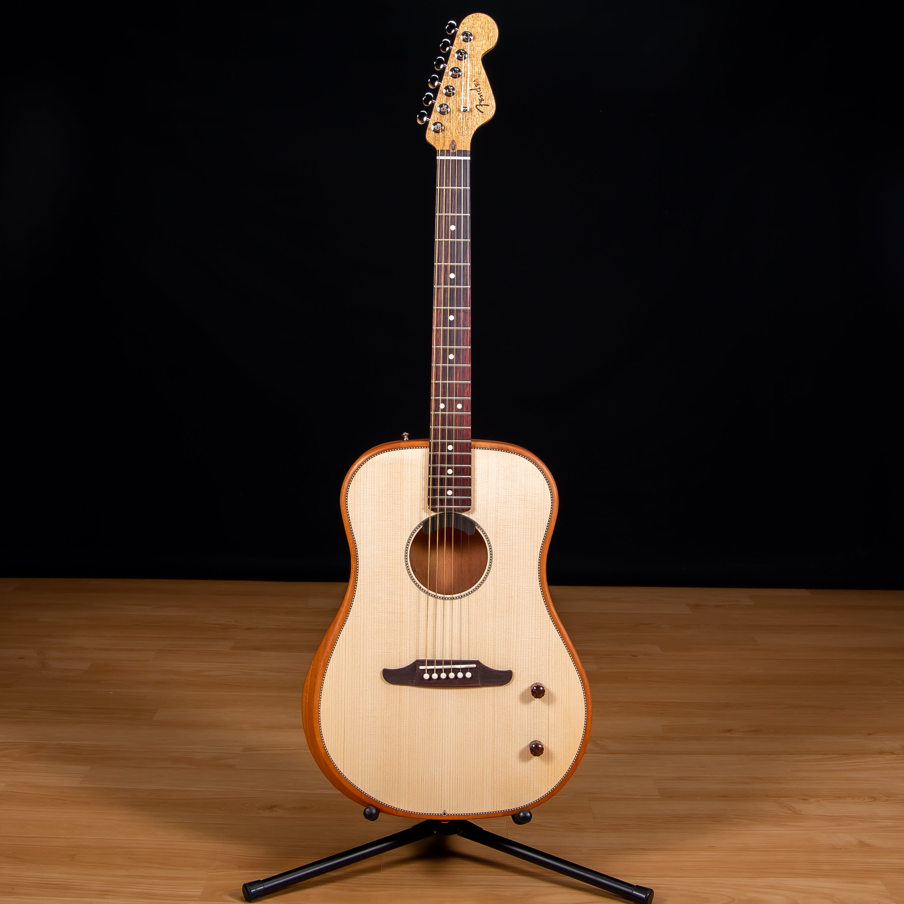 Highway Series Dreadnaught Acoustic Electric Guitar - Natural view 2