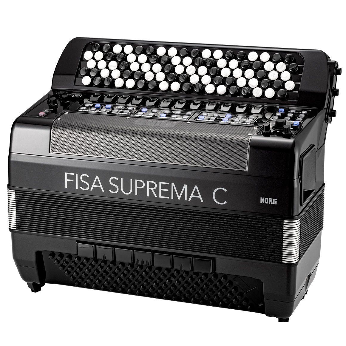 Korg FISA SUPREMA C Compact Digital Button Accordion Dale Mathis