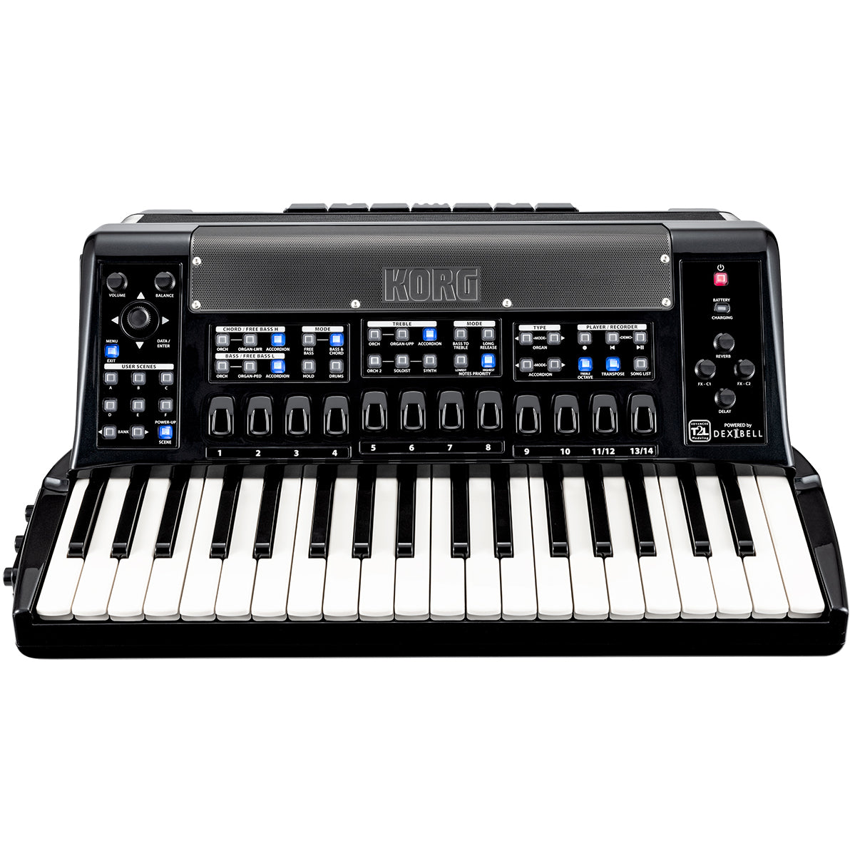 Korg FISA SUPREMA C Compact Digital Accordion, view 3