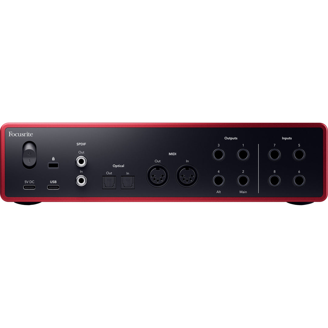 FOCUSRITE SCARLETT 18I16 4TH GEN USB AUDIO INTERFACE USED visual data 4