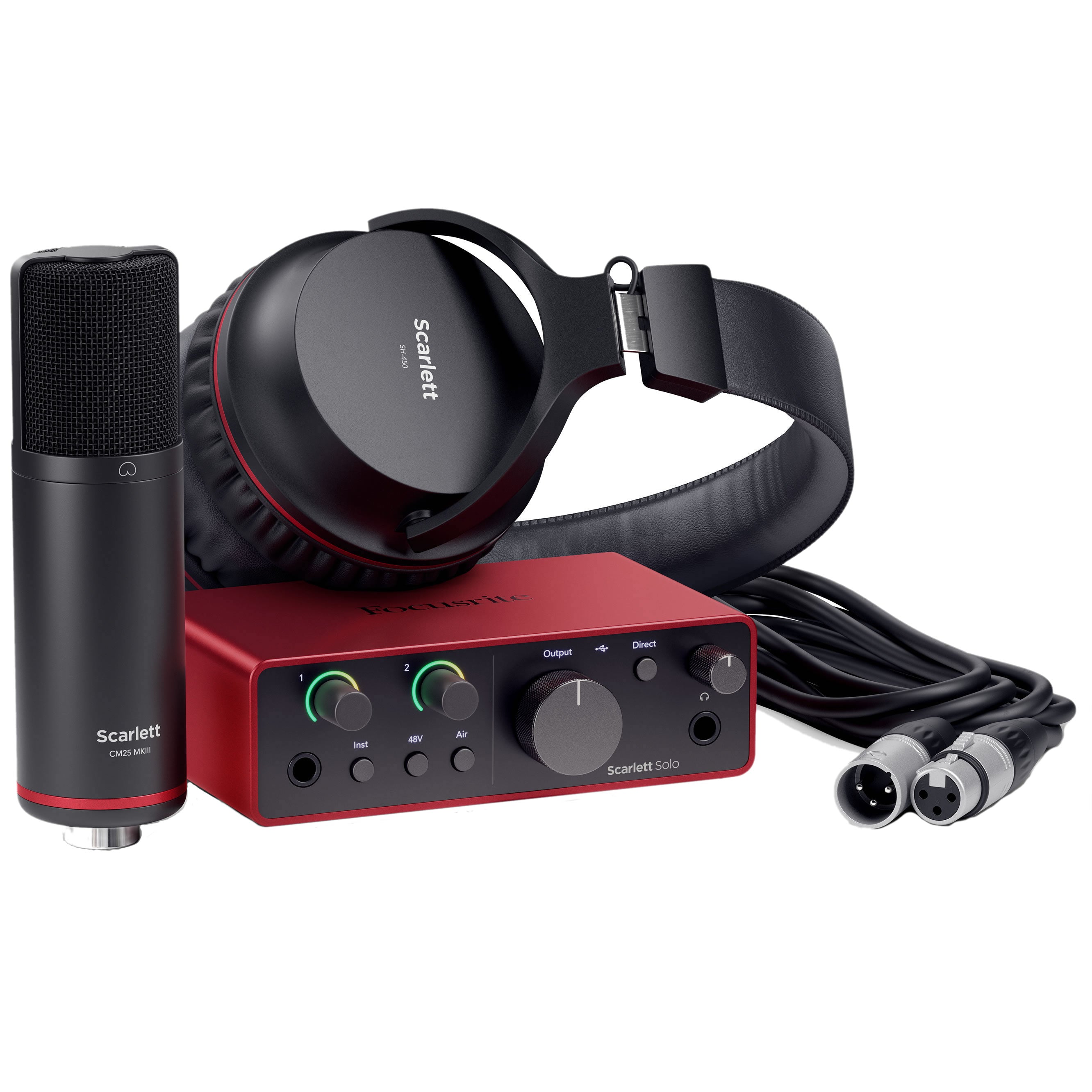 Focusrite Scarlett Solo Studio (4th Gen) Recording Package Focusrite Scarlett Solo Studio (4th Gen) Recording Package