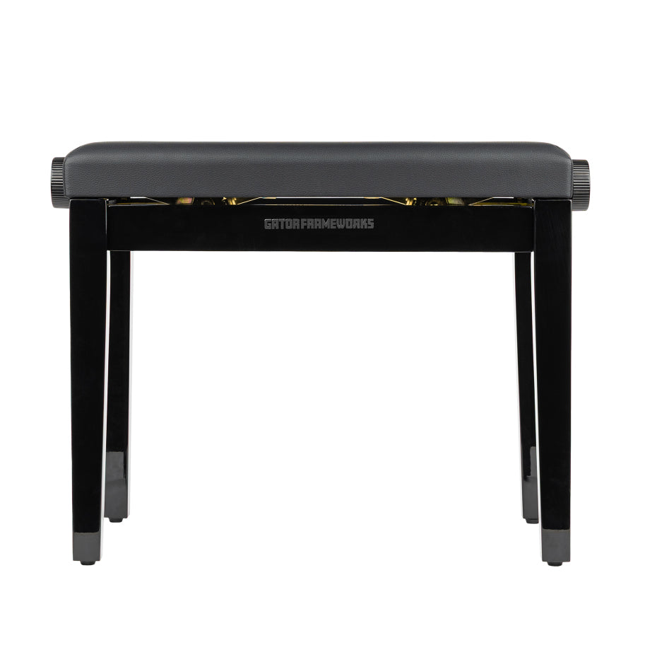 Gator Frameworks Deluxe Height Adjustable Piano Bench - Black, view 6