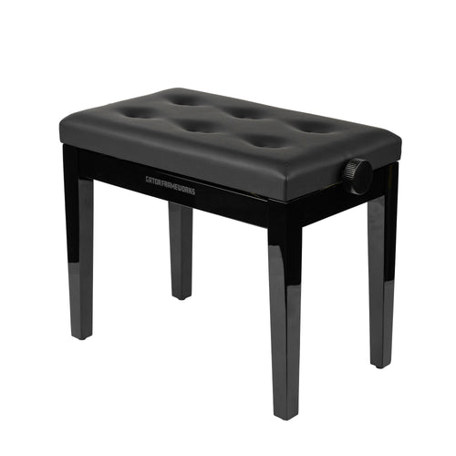 Gator Frameworks Deluxe Height Adjustable Piano Bench - Black, view 5