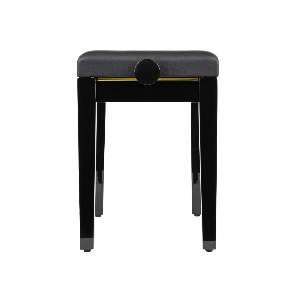 Gator Frameworks Deluxe Height Adjustable Piano Bench - Black, view 2