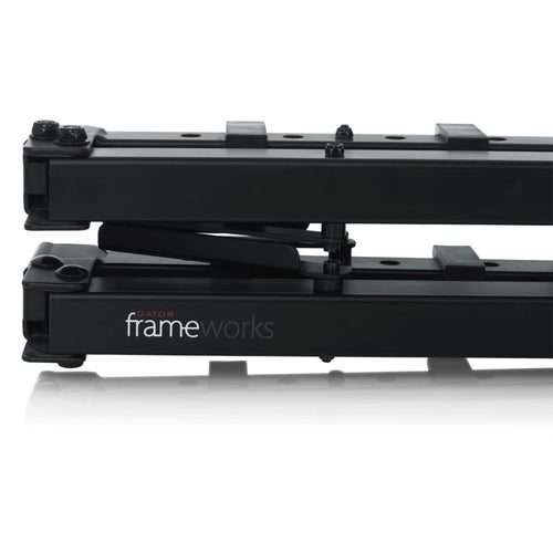 Gator Cases Frameworks GFW-UTL-WS250 Adjustable T-Stand close up of folding mecanism
