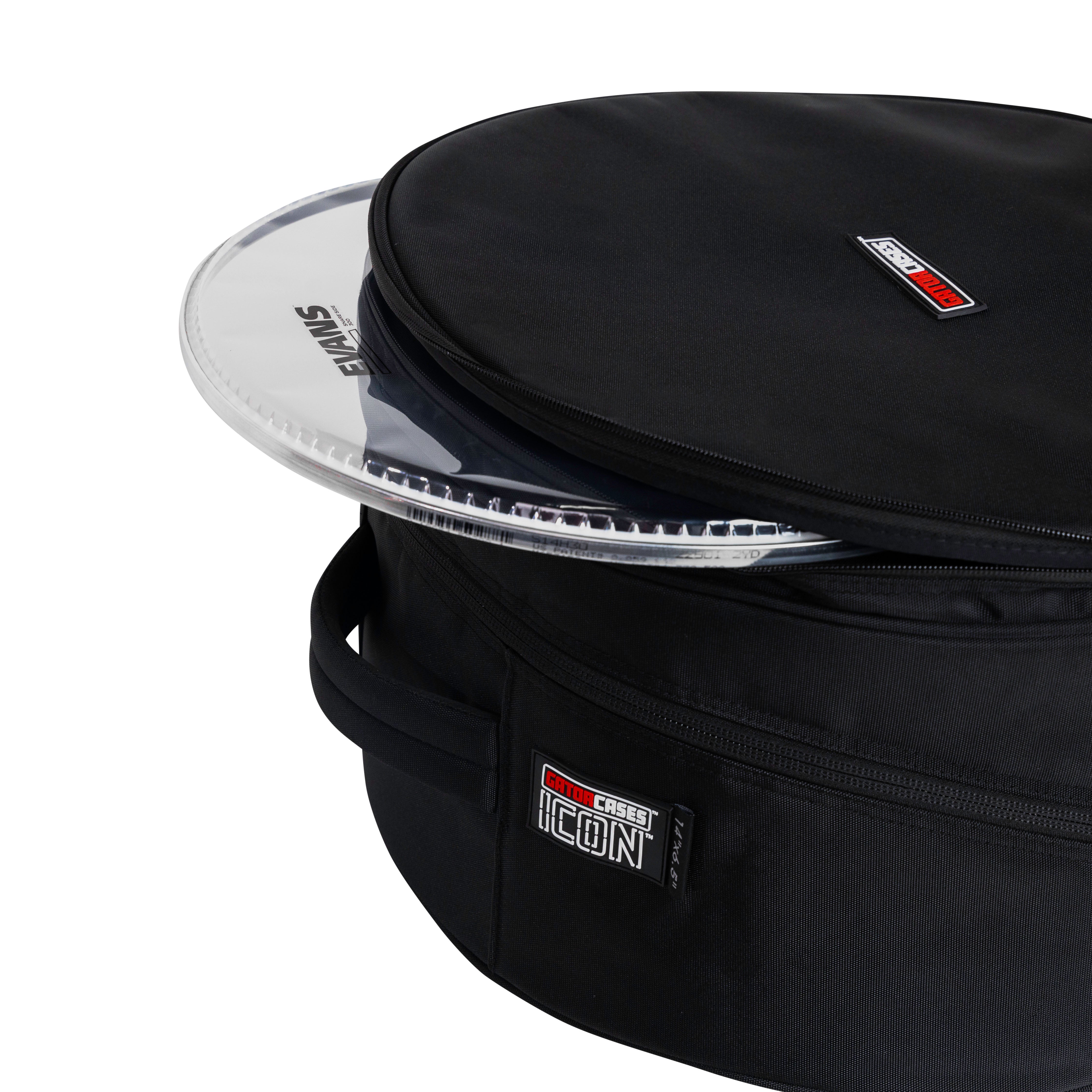 Gator Cases ICON Series 14x6.5 Padded Snare Drum Bag, View 7