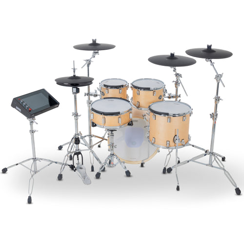 GEWA G9 Pro 5 SE Electronic Drum Set - Satin Natural, View 2