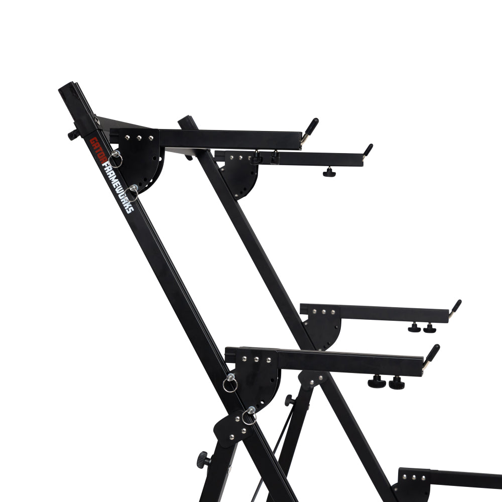 Gator GFW-KEY3TIER-A 3-Tier A-Frame Keyboard Stand – Kraft Music