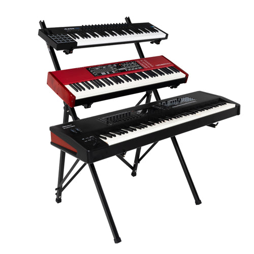 Gator GFW-KEY3TIER-A 3-Tier A-Frame Keyboard Stand, view 3