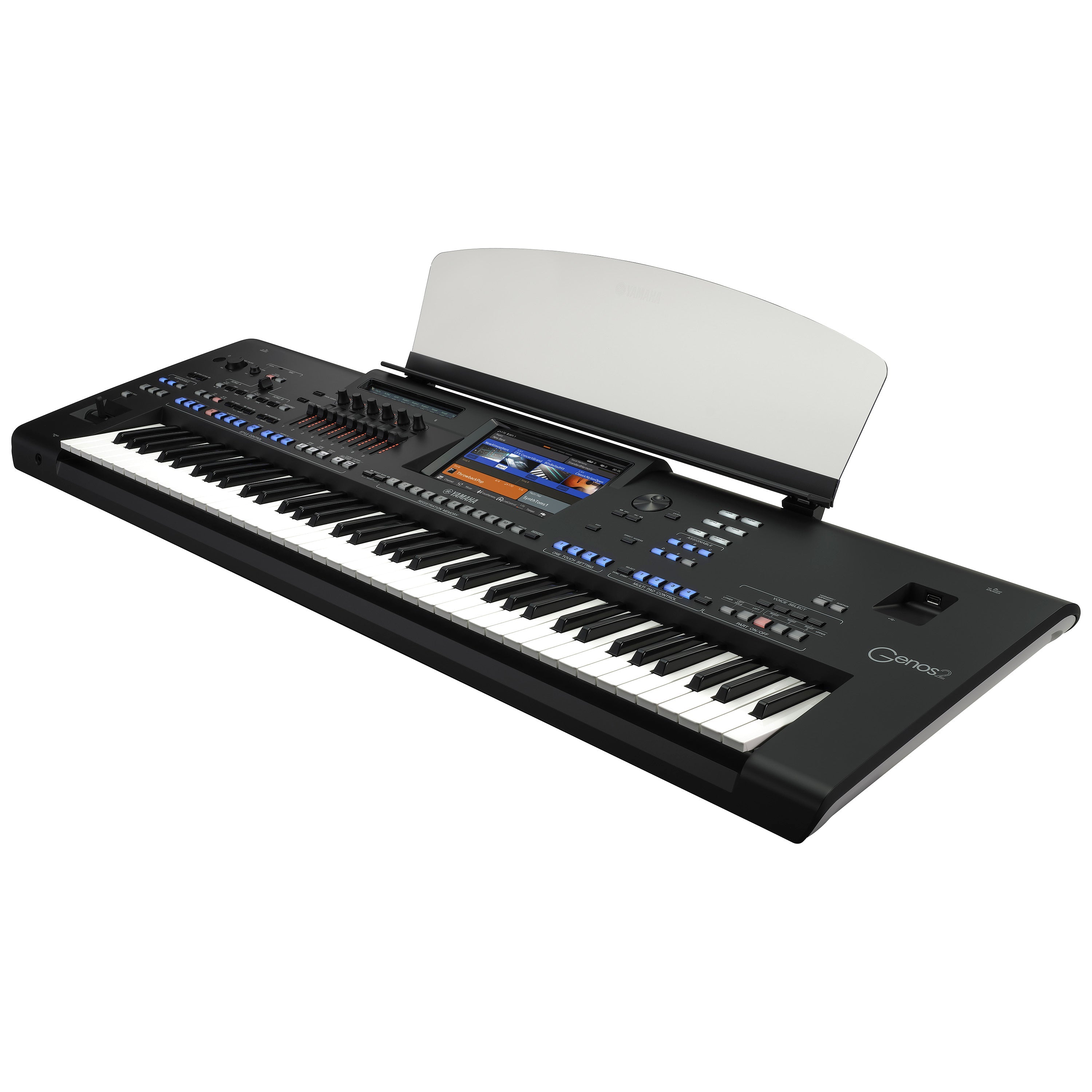 Yamaha Genos2 76-key Arranger Workstation Keyboard HOME ESSENTIALS