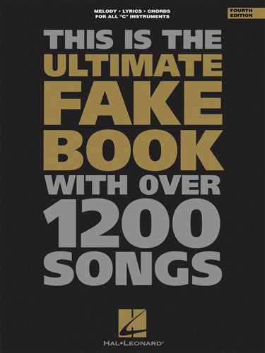 the ultimate fake book - c edition fake book