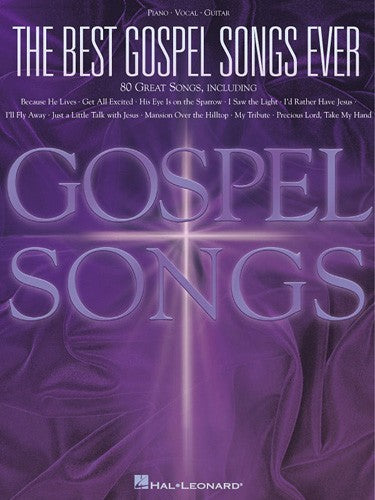 the best gospel songs ever - piano/vocal/guitar songbook